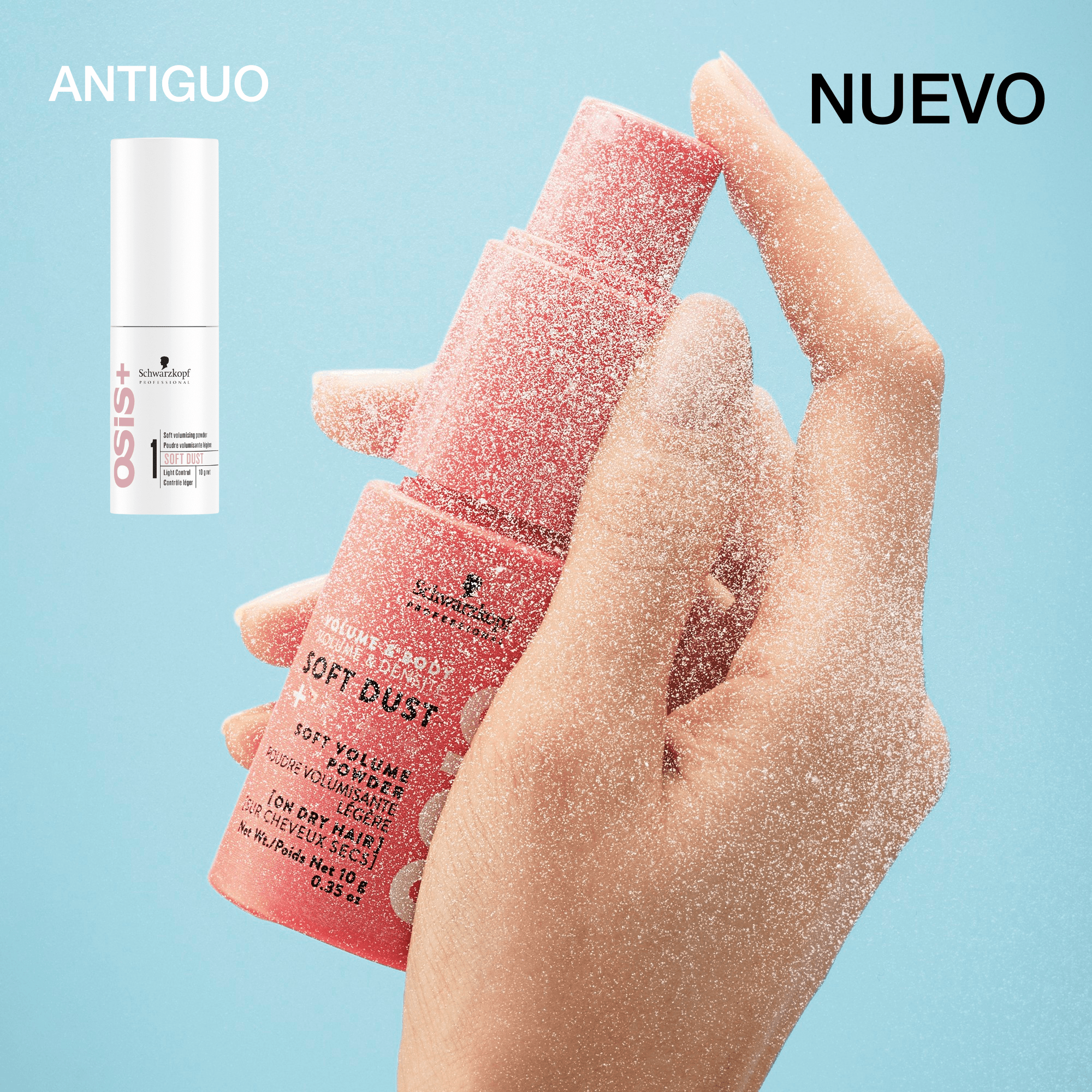 Osis Nuevo Hair Styling Products OSiS Soft Dust 10g Roberta Beauty Club Tienda Online Productos de Peluqueria