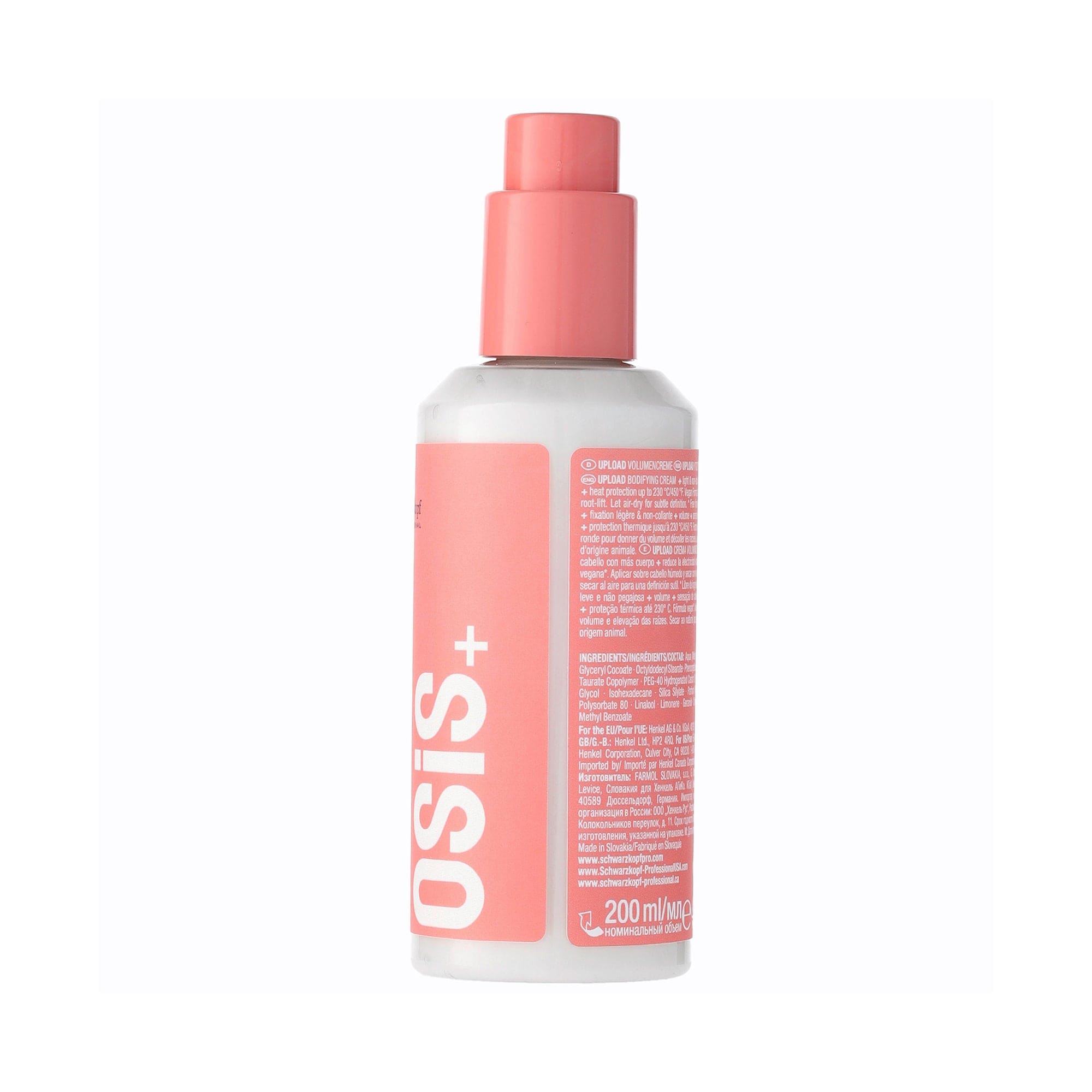 Osis Nuevo Hair Styling Products OSiS Upload Crema Volumen 200ml Roberta Beauty Club Tienda Online Productos de Peluqueria