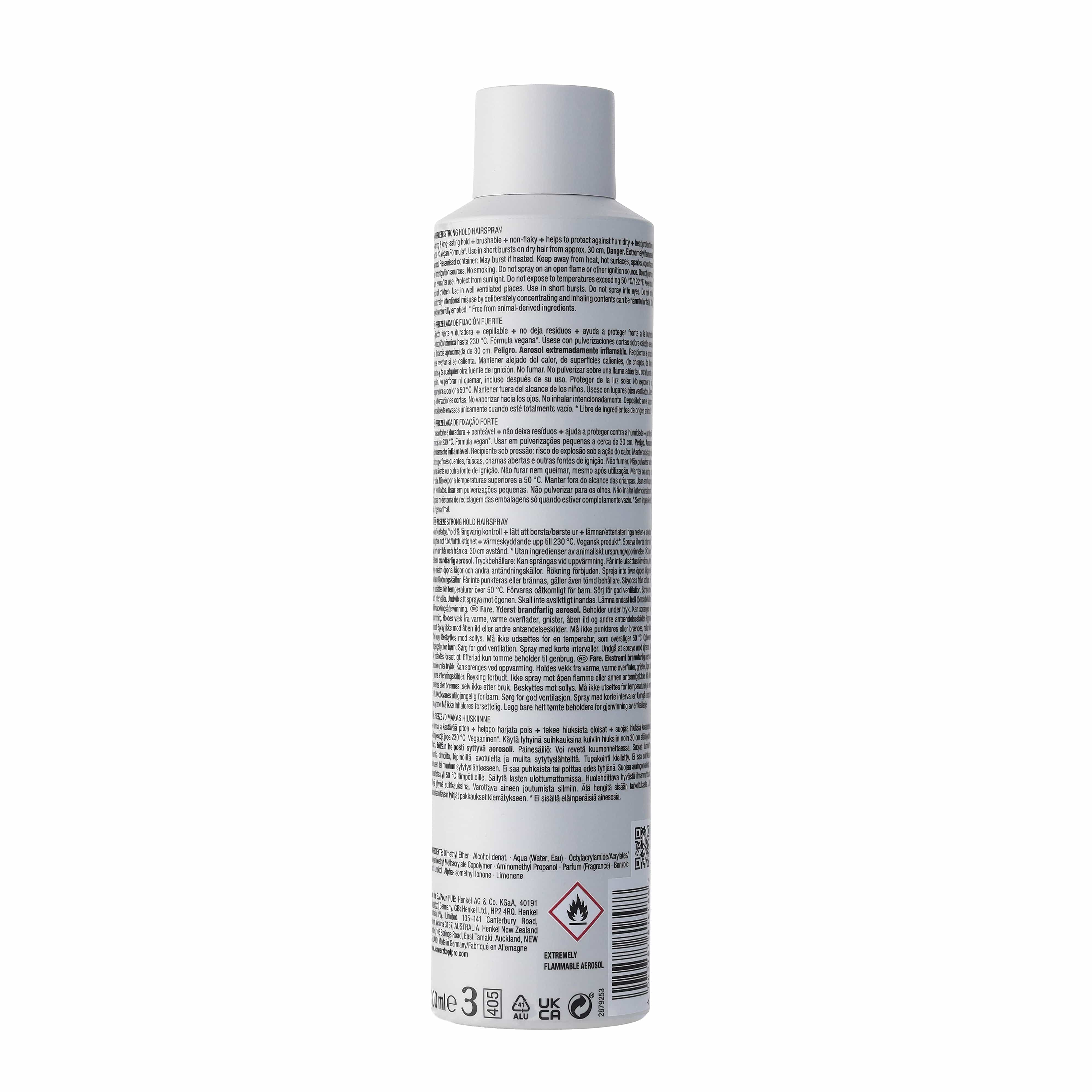 Osis Nuevo Styling OSiS Freeze Laca 300ml Roberta Beauty Club Tienda Online Productos de Peluqueria