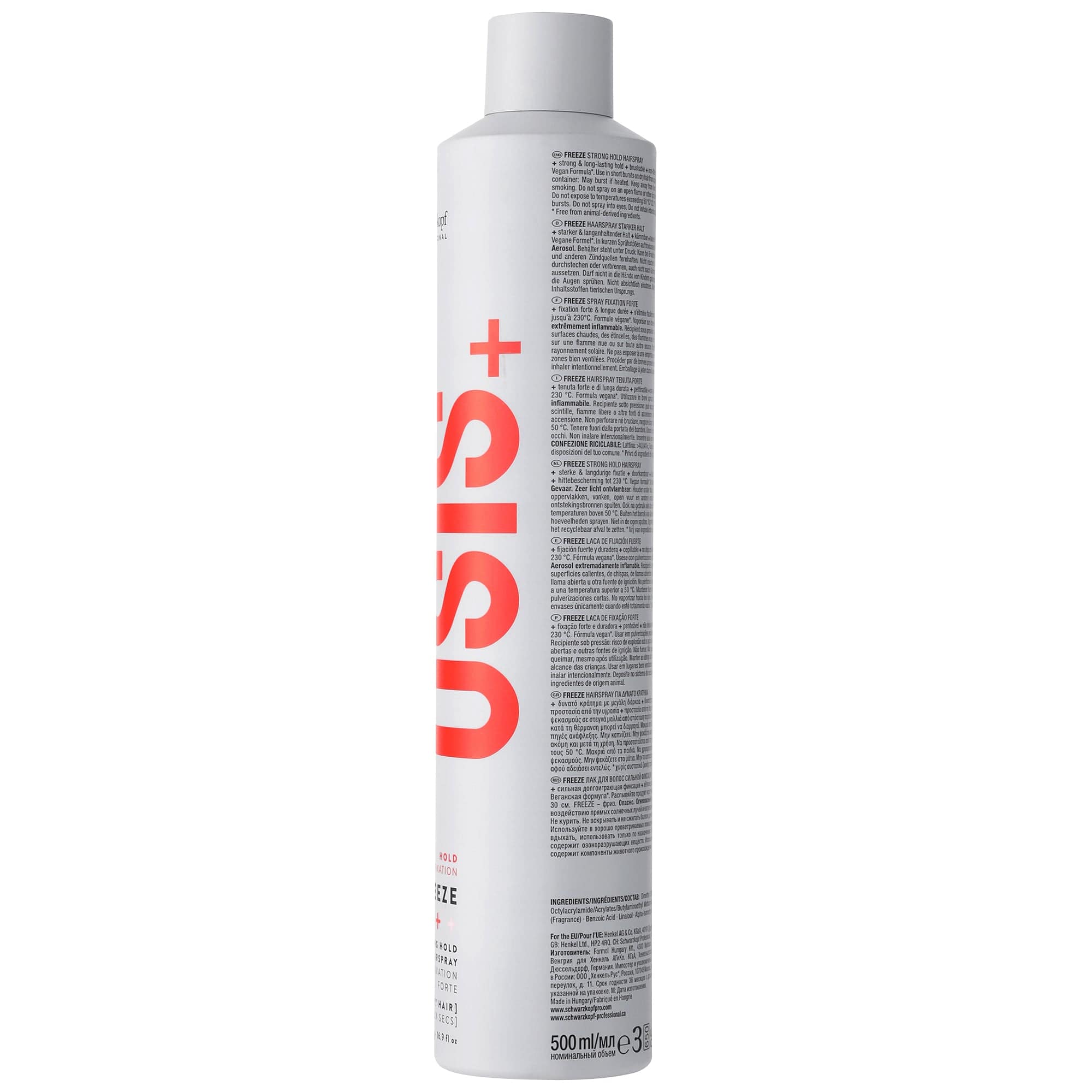 Osis Nuevo Styling OSiS Freeze Laca 500ml Roberta Beauty Club Tienda Online Productos de Peluqueria