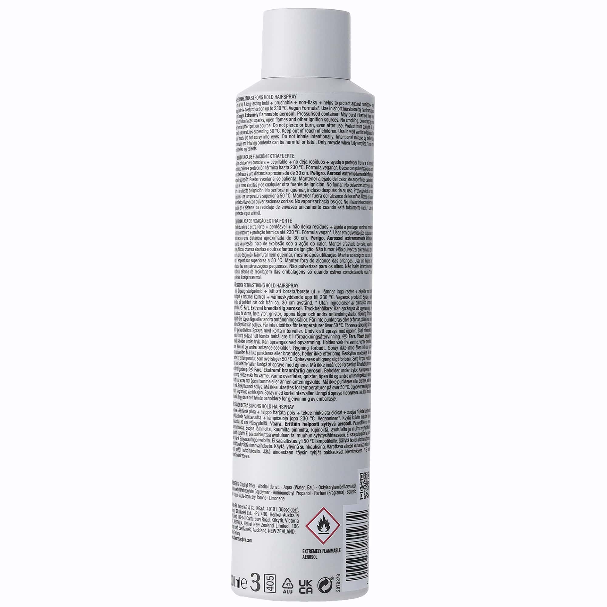 Osis Nuevo Styling OSiS Session Laca Fijación Extra Fuerte 300ml Roberta Beauty Club Tienda Online Productos de Peluqueria