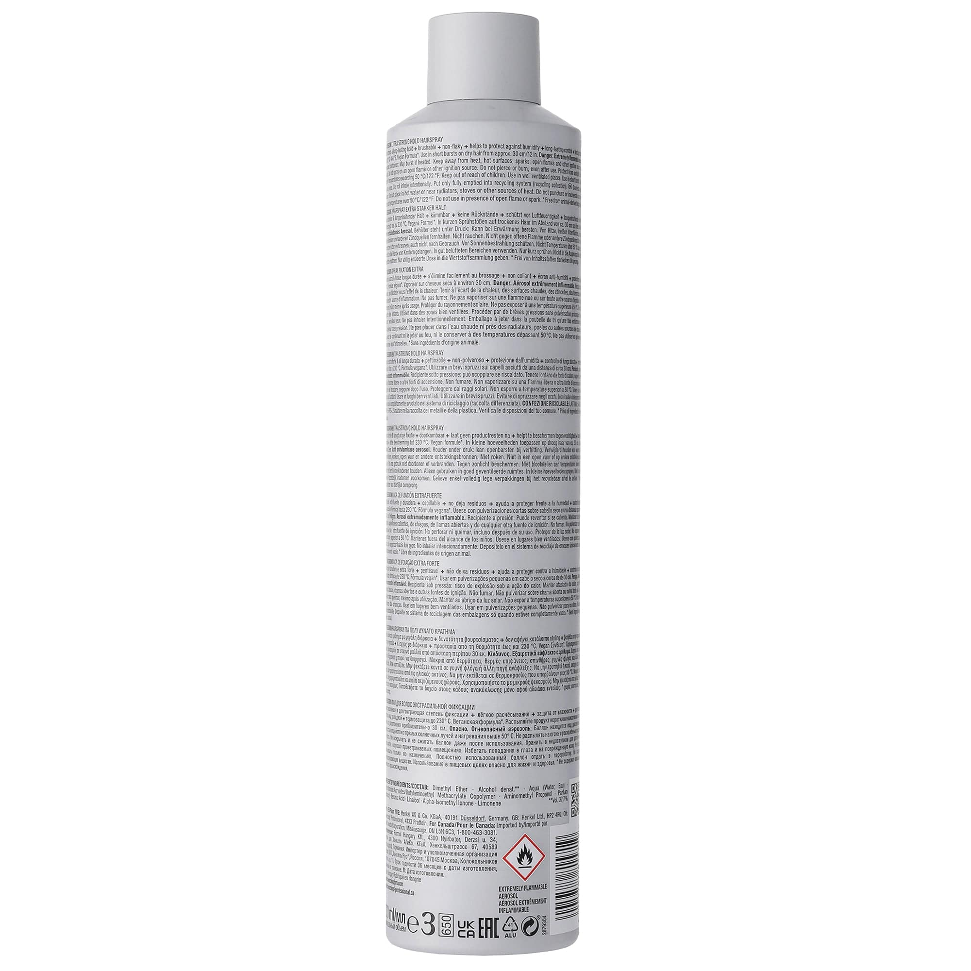 Osis Nuevo Styling OSiS Session  Laca Fijación Extra Fuerte 500ml Roberta Beauty Club Tienda Online Productos de Peluqueria