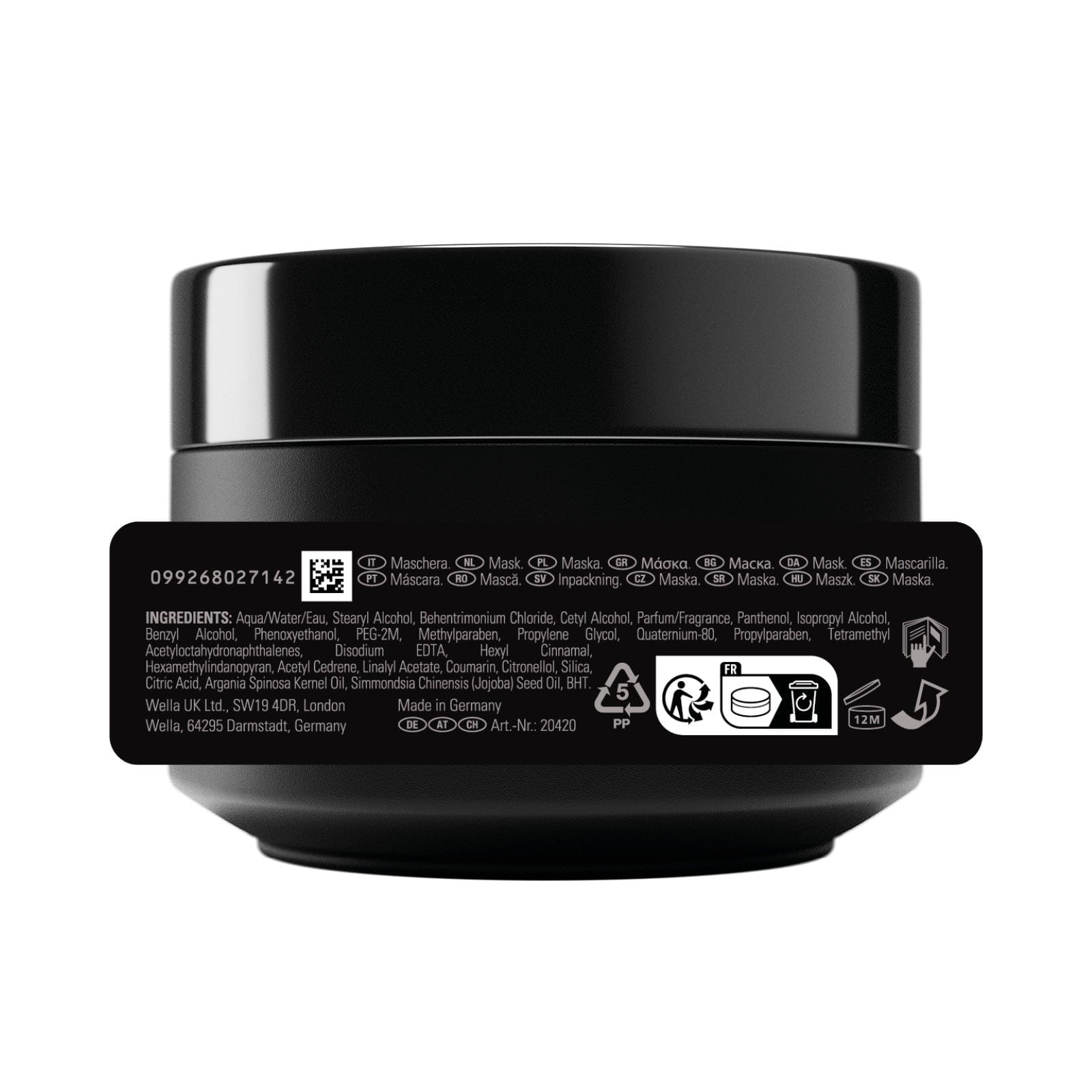 Sebastian Mascarilla Sebastian Professional Dark Oil Mascarilla 500ml Roberta Beauty Club Tienda Online Productos de Peluqueria