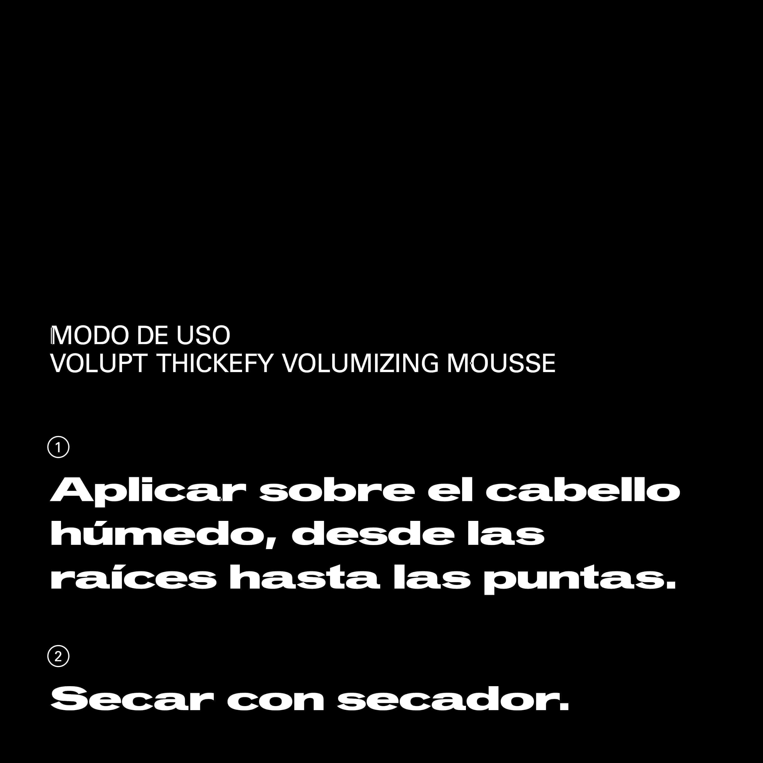 Sebastian Styling Sebastian Professional Volupt Espuma 190ml Roberta Beauty Club Tienda Online Productos de Peluqueria