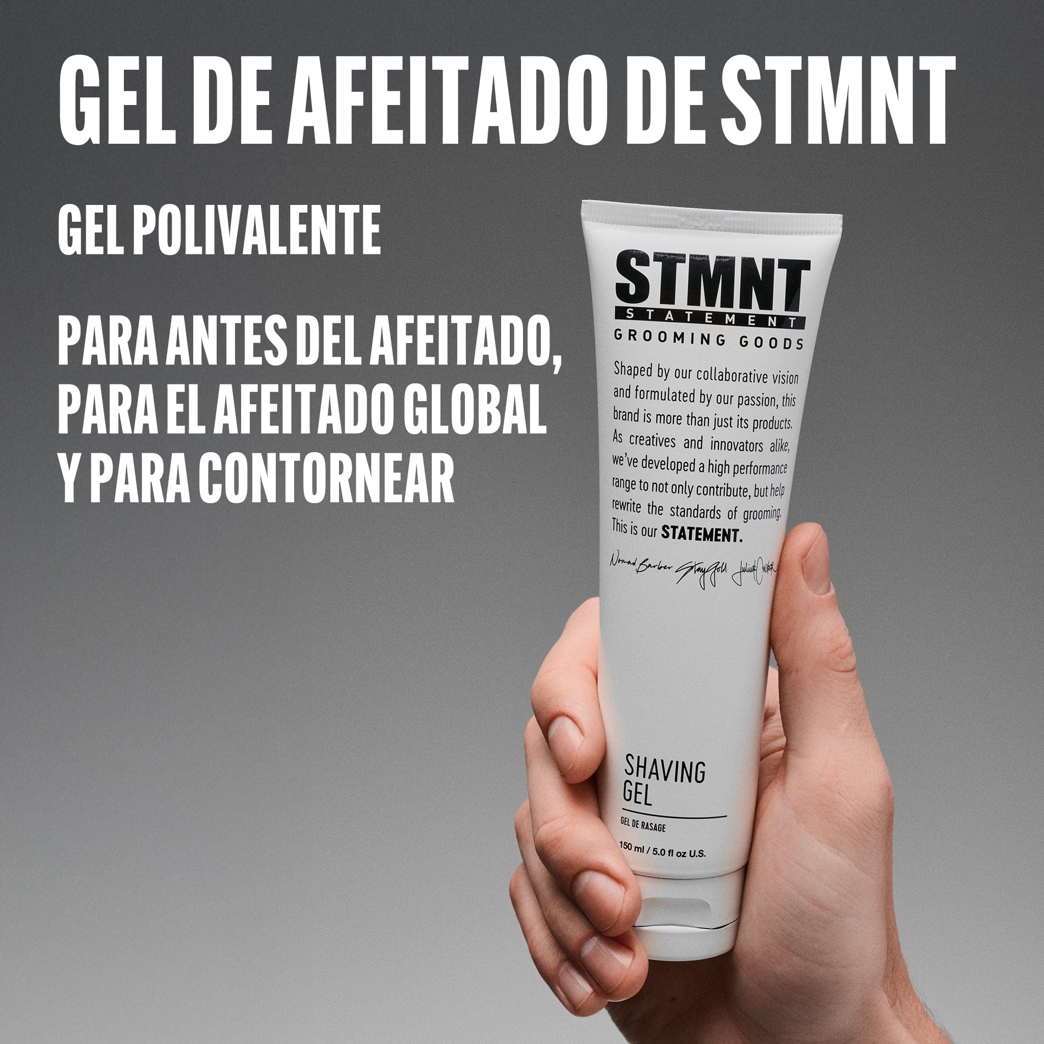 STMNT Hair Care STMNT Grooming Goods Gel de Afeitado 150ml Roberta Beauty Club Tienda Online Productos de Peluqueria