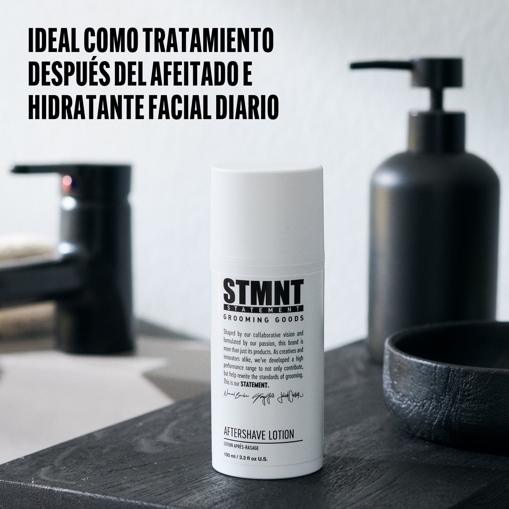 STMNT Hair Care STMNT Grooming Goods Loción Aftershave 100ml Roberta Beauty Club Tienda Online Productos de Peluqueria