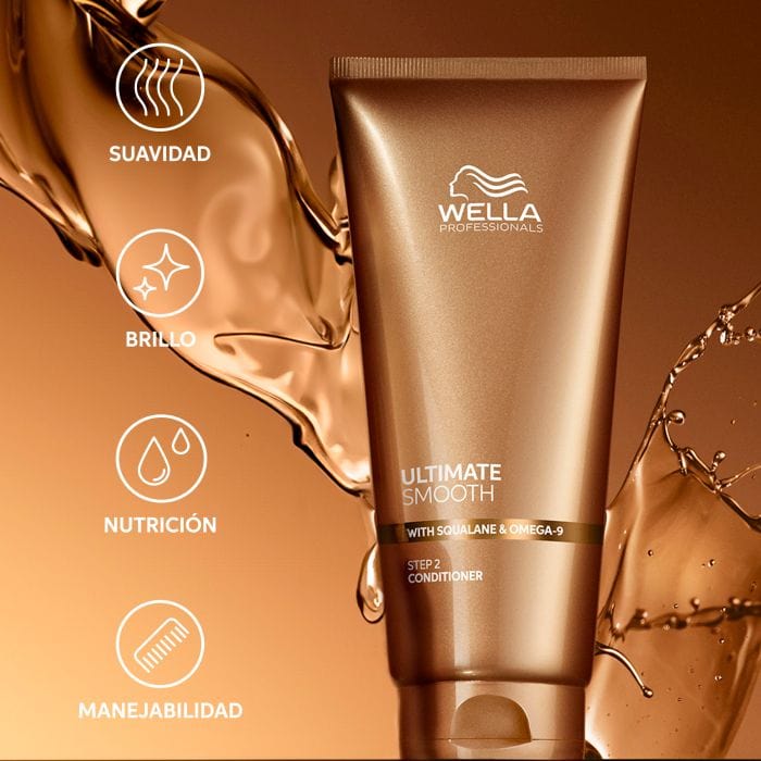 Wella Acondicionador Wella Acondicionador ULTIMATE SMOOTH antiencrespamiento 200 ml Roberta Beauty Club Tienda Online Productos de Peluqueria