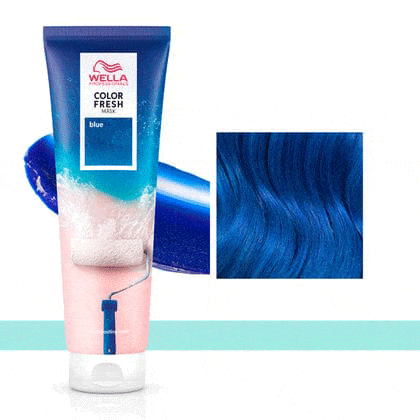 Wella Mascarilla Capilar COLOR FRESH MASK BLUE - 150ml - WELLA Roberta Beauty Club Tienda Online Productos de Peluqueria