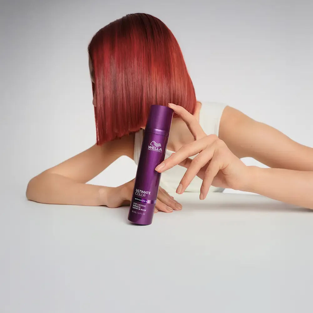 Wella Mascarilla Capilar Wella Mascarilla Sin Aclarado ULTIMATE COLOR reaviva y mantine color 95 ml Roberta Beauty Club Tienda Online Productos de Peluqueria