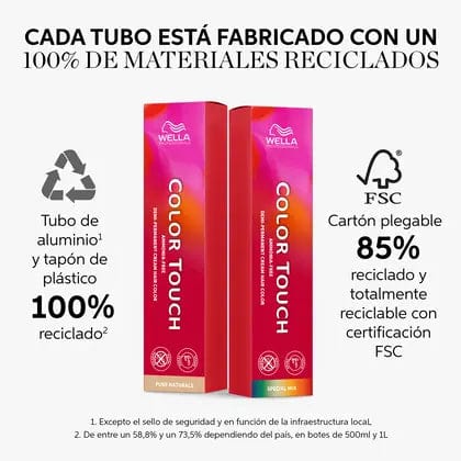 Wella Tinte Color Touch 66/03 Rubio Oscuro Intenso Natural Dorado-60ML Roberta Beauty Club Tienda Online Productos de Peluqueria