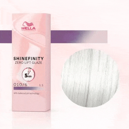 Wella Tinte Shinefinity Wella 010/6 Rubio Claro Ceniza Lanvada -60ML Roberta Beauty Club Tienda Online Productos de Peluqueria
