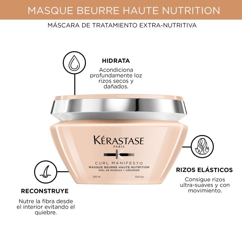 KÉRASTASE Mascarilla Capilar Masque Curl Mascarilla 200mL Roberta Beauty Club