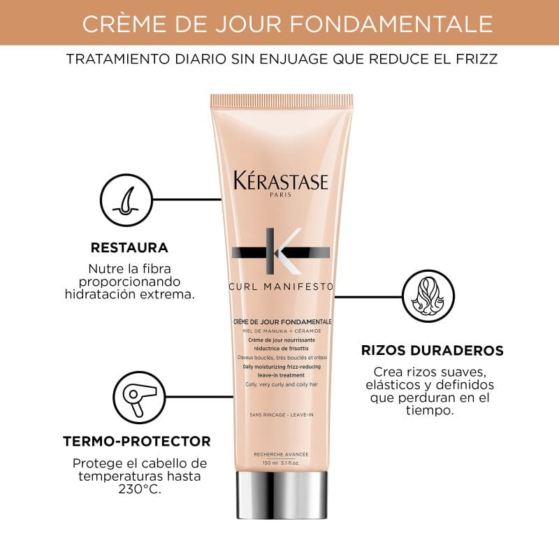 KÉRASTASE Styling Crème de Jour Fondamentale Curl 150ml Roberta Beauty Club