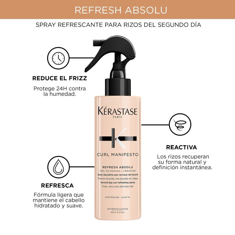 KÉRASTASE Styling Lotion Refresher Curl 190ml Roberta Beauty Club