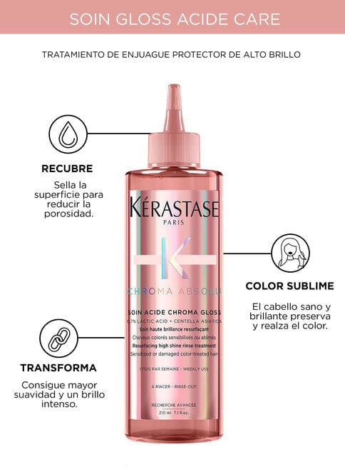 Kérastase Tratamiento Soin Acid Chroma Gloss 210ml Roberta Beauty Club