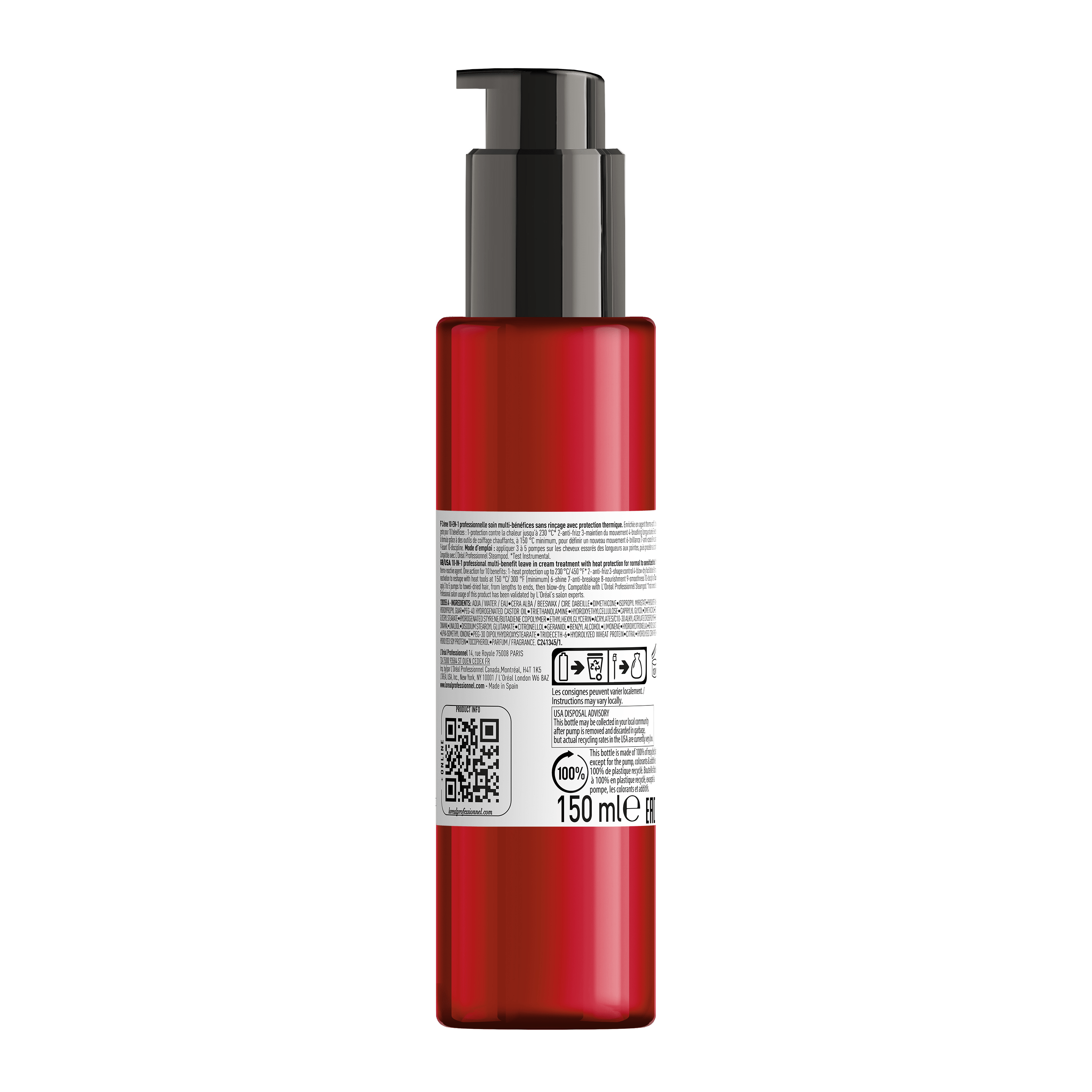 L'Oréal Professionnel Hair Care Crema Blow-Dry Fuilidifier 150ml Roberta Beauty Club