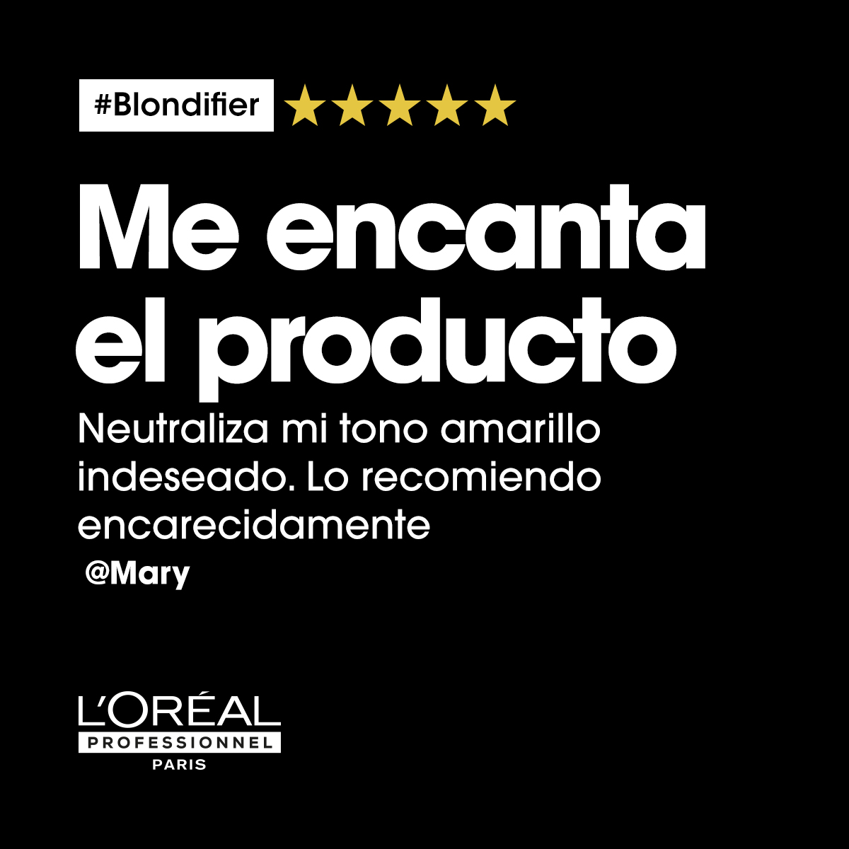 L'Oréal Professionnel Hair Care Mascarilla Blondifier 250ml Roberta Beauty Club