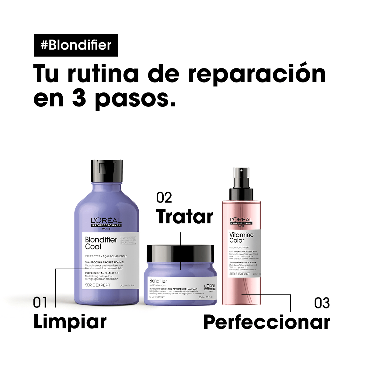 L'Oréal Professionnel Hair Care Mascarilla Blondifier 250ml Roberta Beauty Club