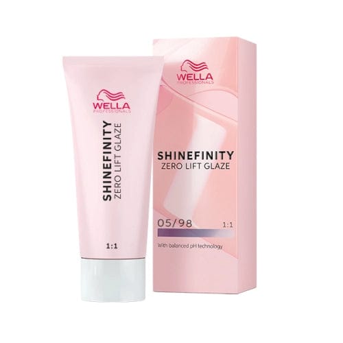 Wella Tinte Shinefinity Wella 05/98 Castaño Claro Ceniza Perla -60ML Roberta Beauty Club Tienda Online Productos de Peluqueria
