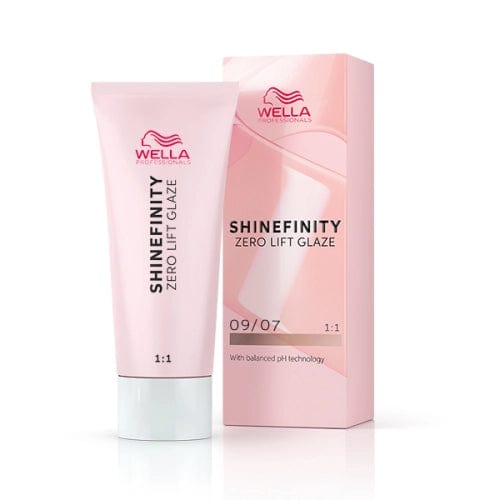 Wella Tinte Shinefinity Wella 09/07 Rubio Muy Claro Natural Marrón -60ML Roberta Beauty Club Tienda Online Productos de Peluqueria