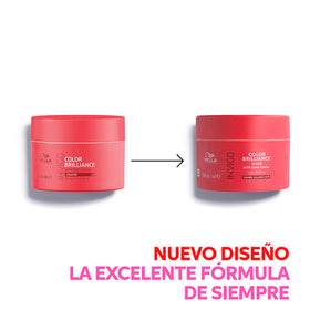 Wella Invigo - Mascarilla COLOR BRILLIANCE cabello teñido grueso 150 ml