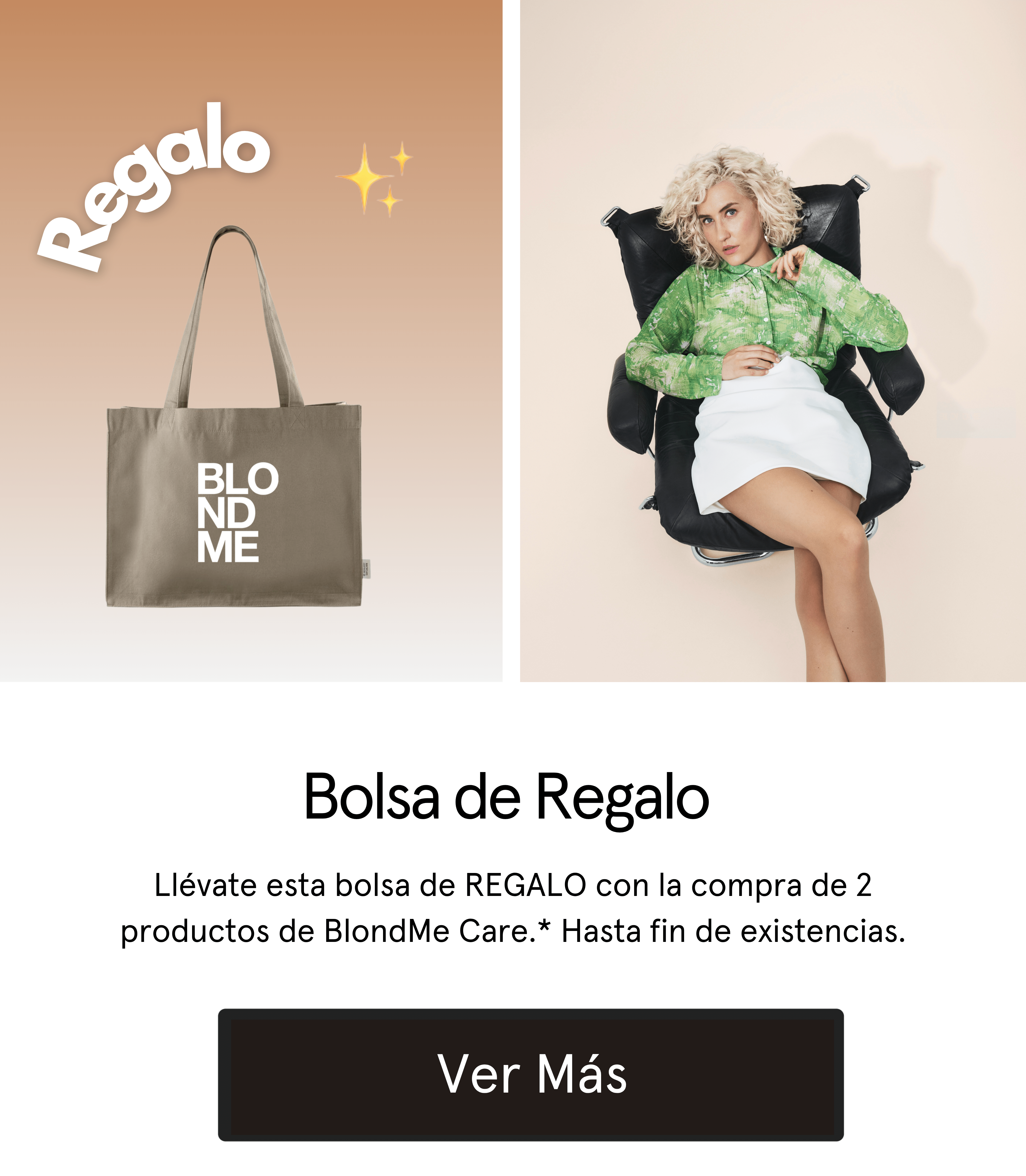Bolsa de regalo Blondme en Roberta Online
