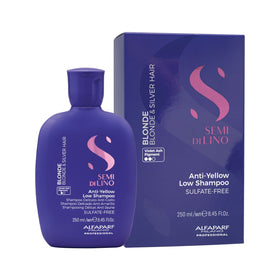 Alfaparf Champú Alfaparf Semi di Lino Blonde Anti-Yellow Low Shampoo 250 ml Roberta Beauty Club Tienda Online Productos de Peluqueria