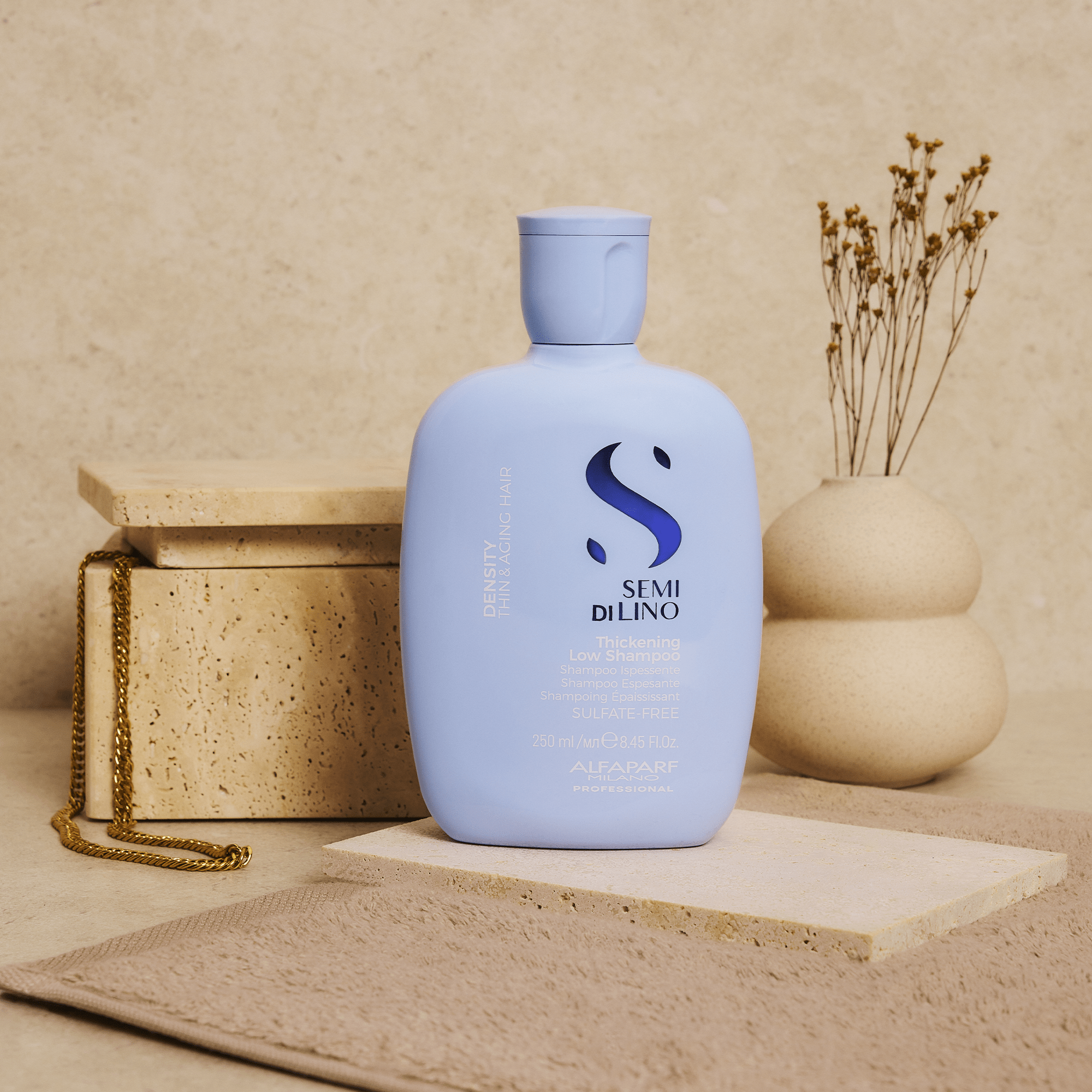 Alfaparf Champú Alfaparf Semi di Lino Density Thickening Low Shampoo 250 ml Roberta Beauty Club Tienda Online Productos de Peluqueria