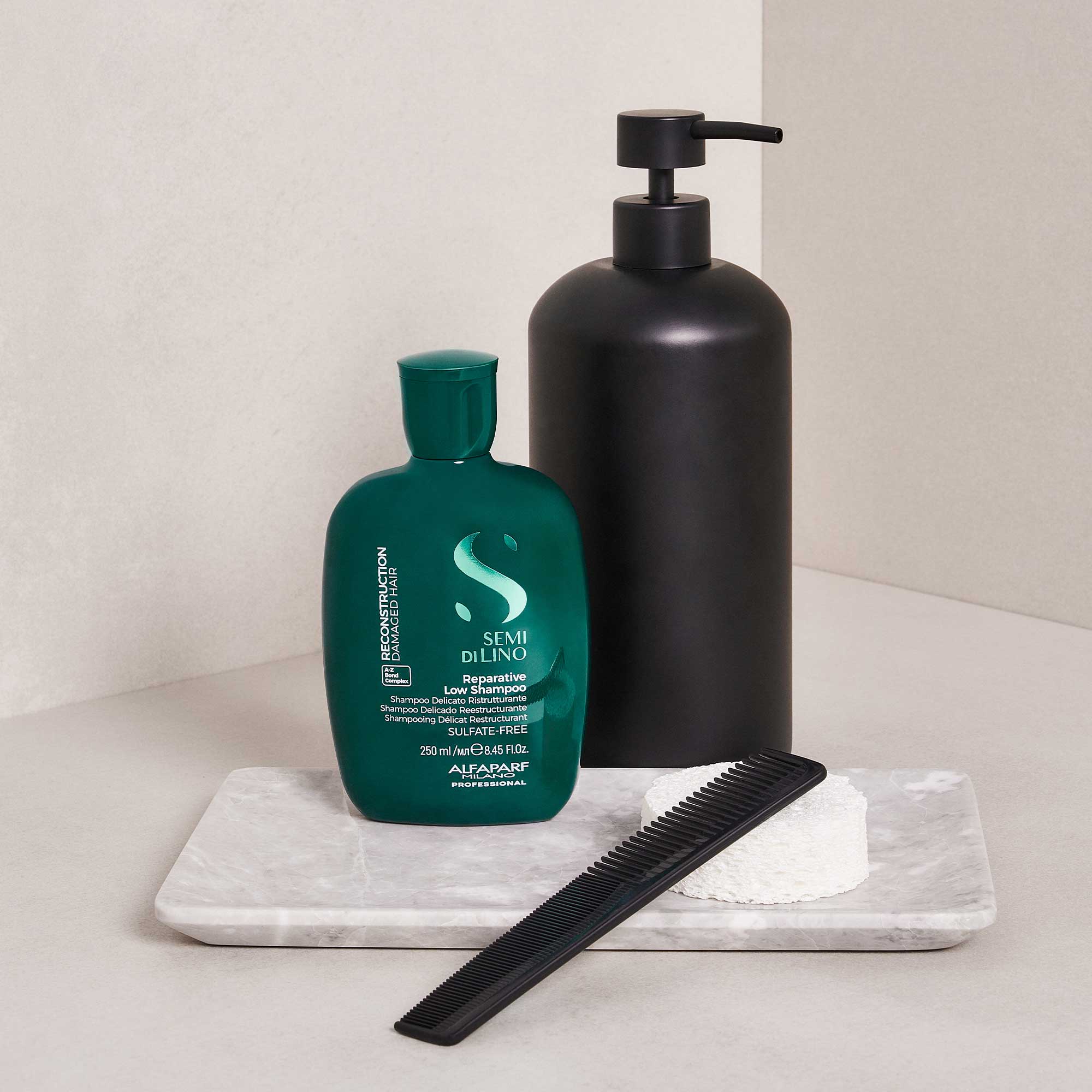 Alfaparf Champú Alfaparf Semi di Lino Reconstruction Reparative Low Shampoo 250 ml Roberta Beauty Club Tienda Online Productos de Peluqueria