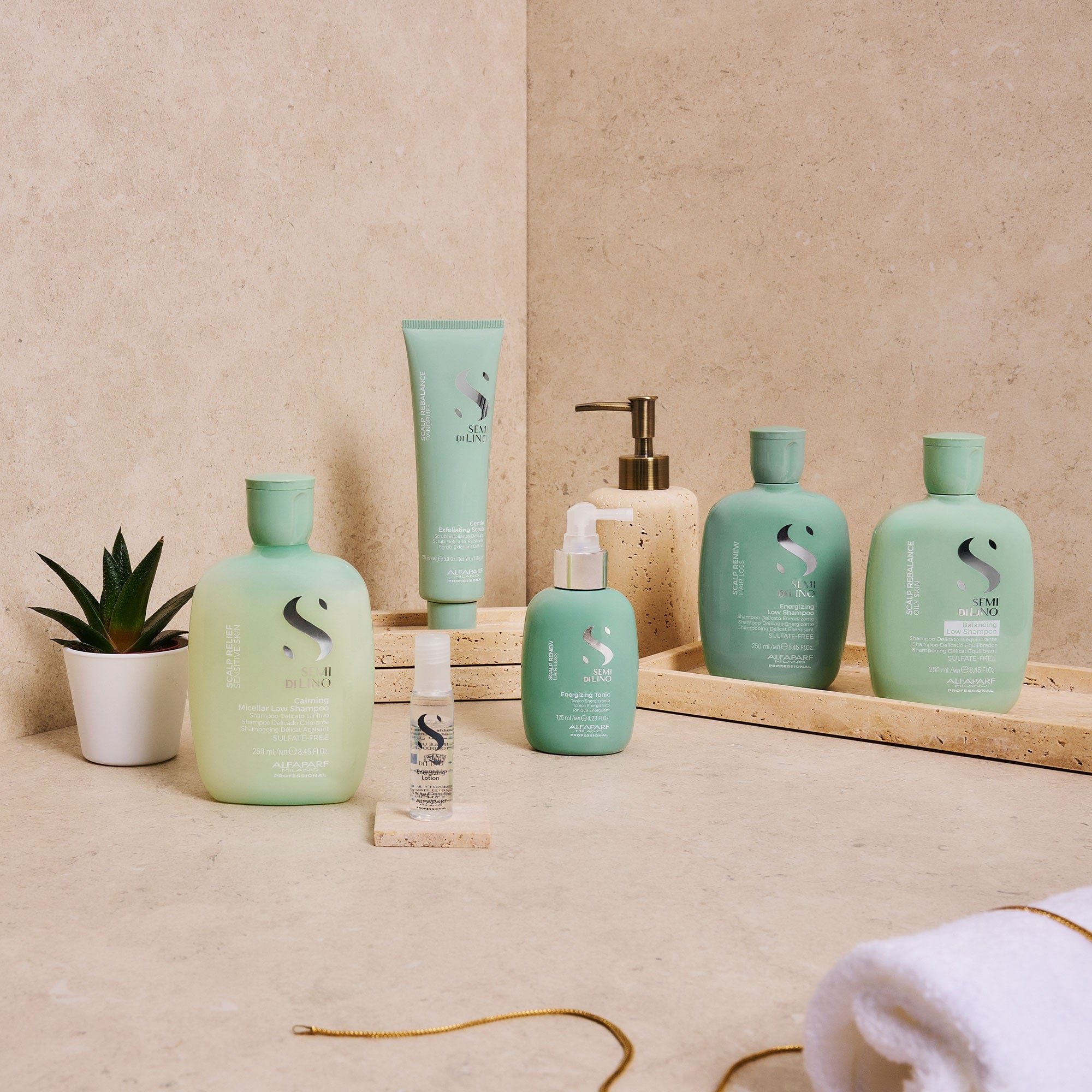 Alfaparf Champú Alfaparf Semi di Lino Scalp Renew Energizing Low Shampoo 250 ml Roberta Beauty Club Tienda Online Productos de Peluqueria