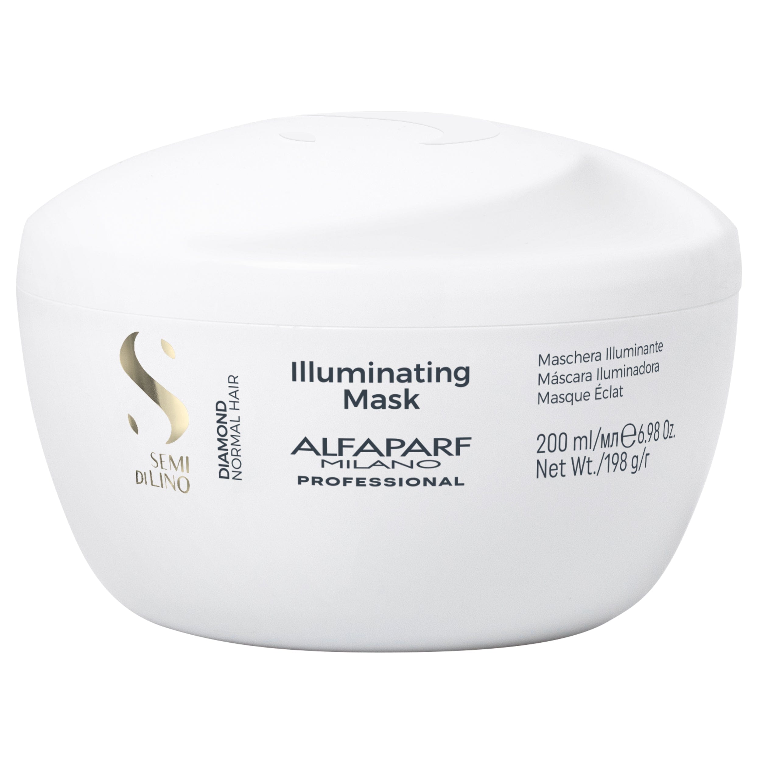 Alfaparf Mascarilla Alfaparf Semi di Lino Diamond Illuminating Mask 200 ml Roberta Beauty Club Tienda Online Productos de Peluqueria