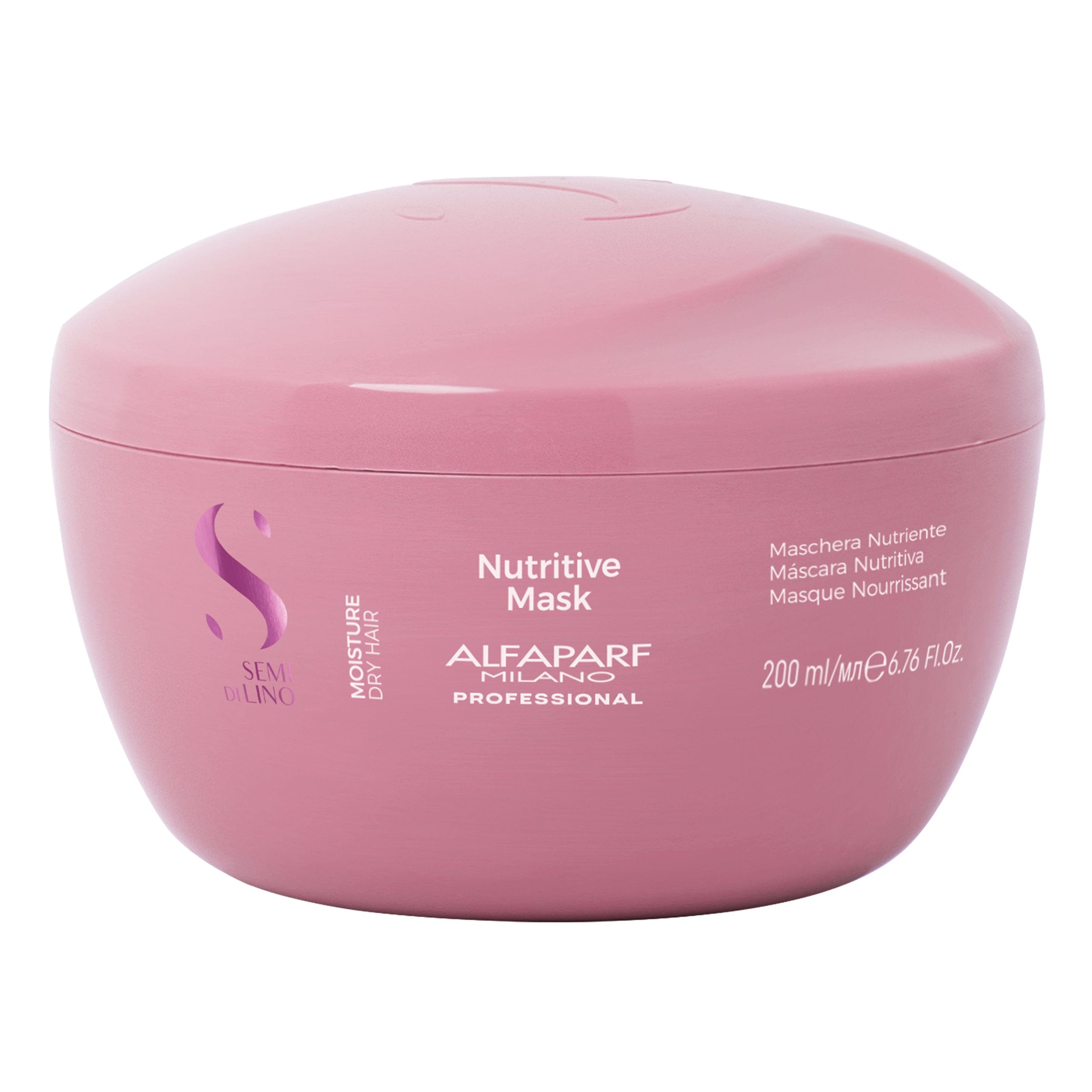 Alfaparf Mascarilla Alfaparf Semi di Lino Moisture Nutritive Mask 200 ml Roberta Beauty Club Tienda Online Productos de Peluqueria