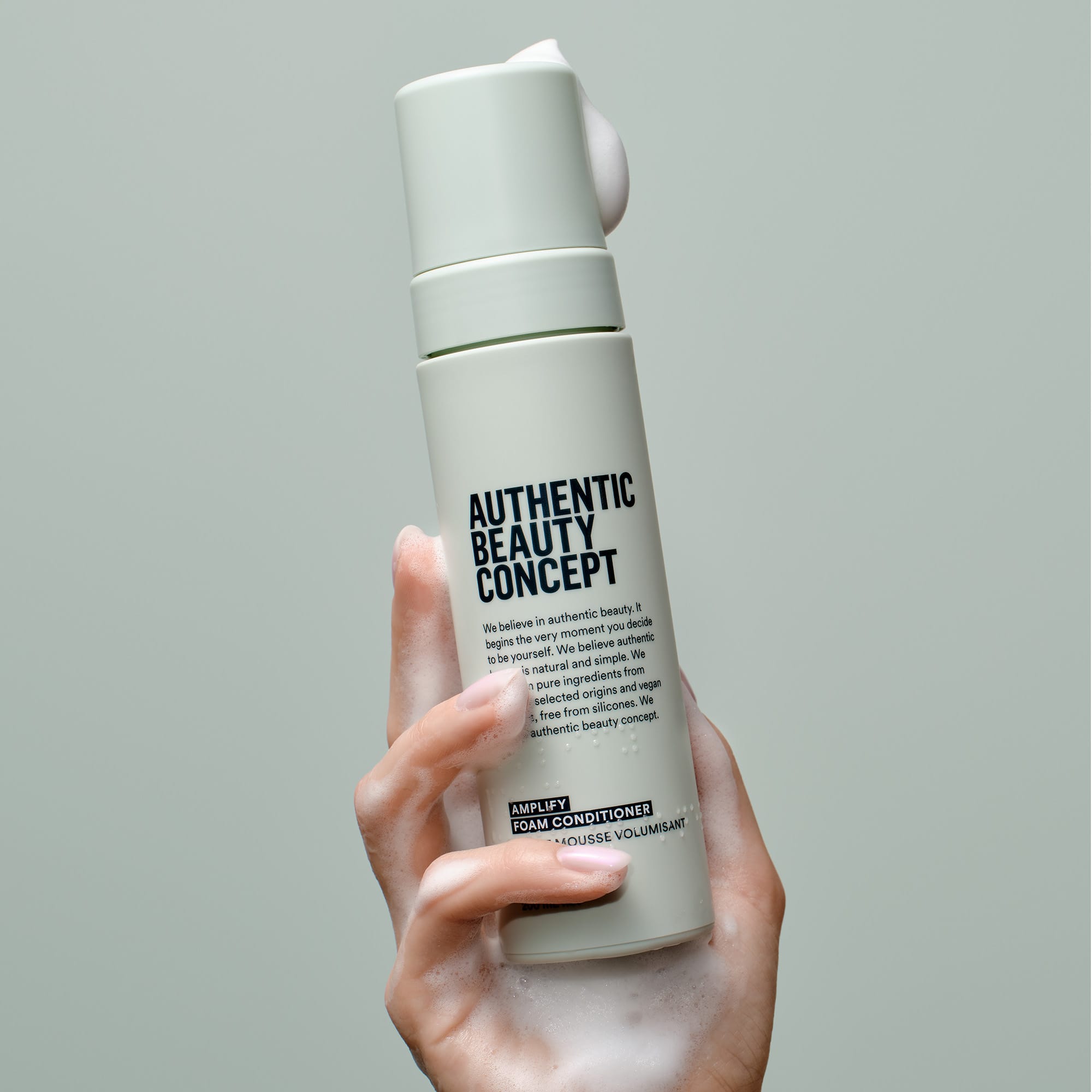 Authentic Beauty Concept Acondicionador Acondicionador Amplificador en Espuma 200 ml Roberta Beauty Club Tienda Online Productos de Peluqueria