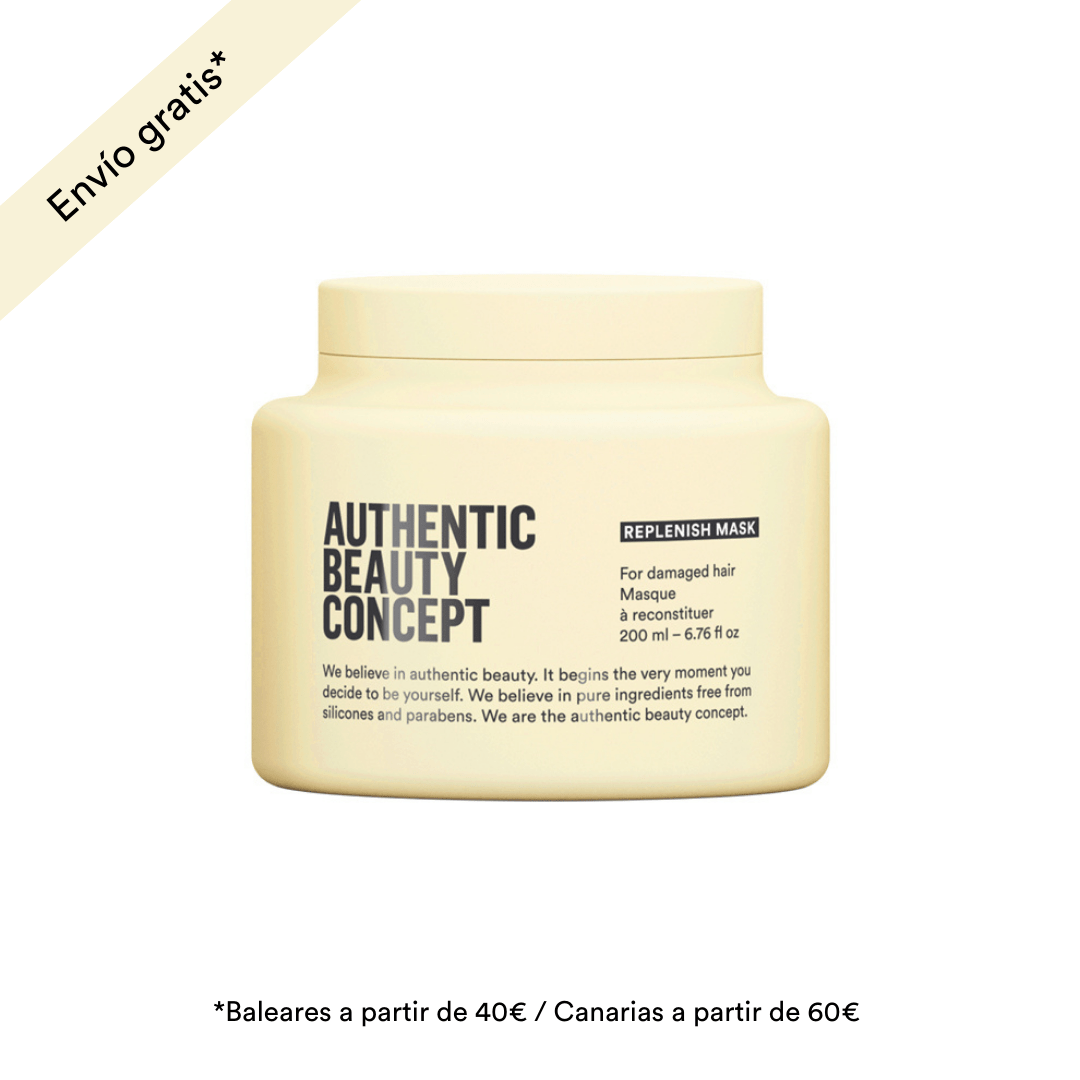 Authentic Beauty Concept Mascarilla Capilar REPLENISH Mask 200ml For Damaged Hair Roberta Beauty Club Tienda Online Productos de Peluqueria