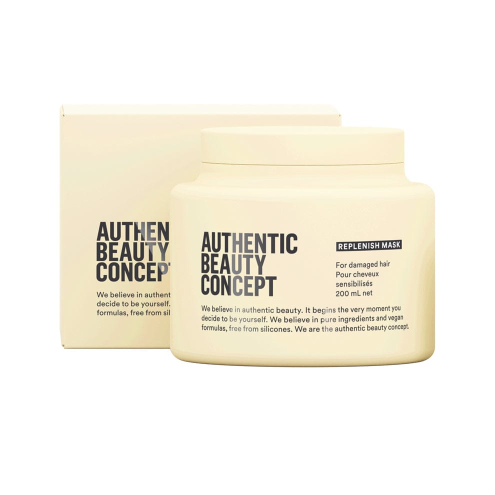 Authentic Beauty Concept Mascarilla Capilar REPLENISH Mask 200ml For Damaged Hair Roberta Beauty Club Tienda Online Productos de Peluqueria