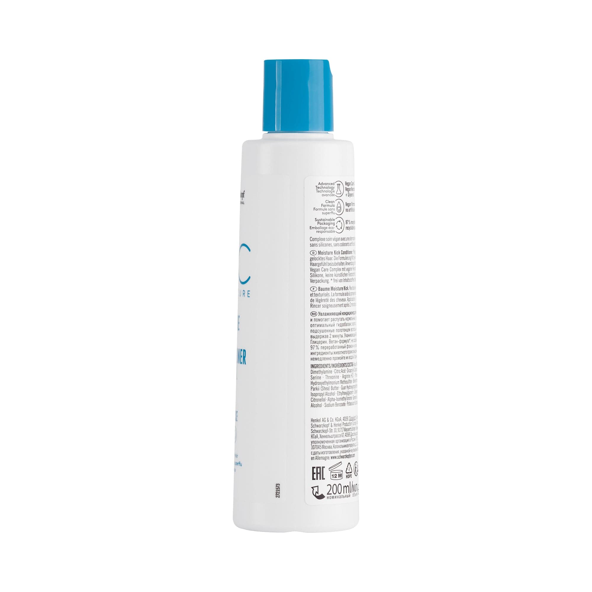 BC Bonacure Conditioners Bonacure Moisture Kick Acondicionador 200ml Roberta Beauty Club Tienda Online Productos de Peluqueria