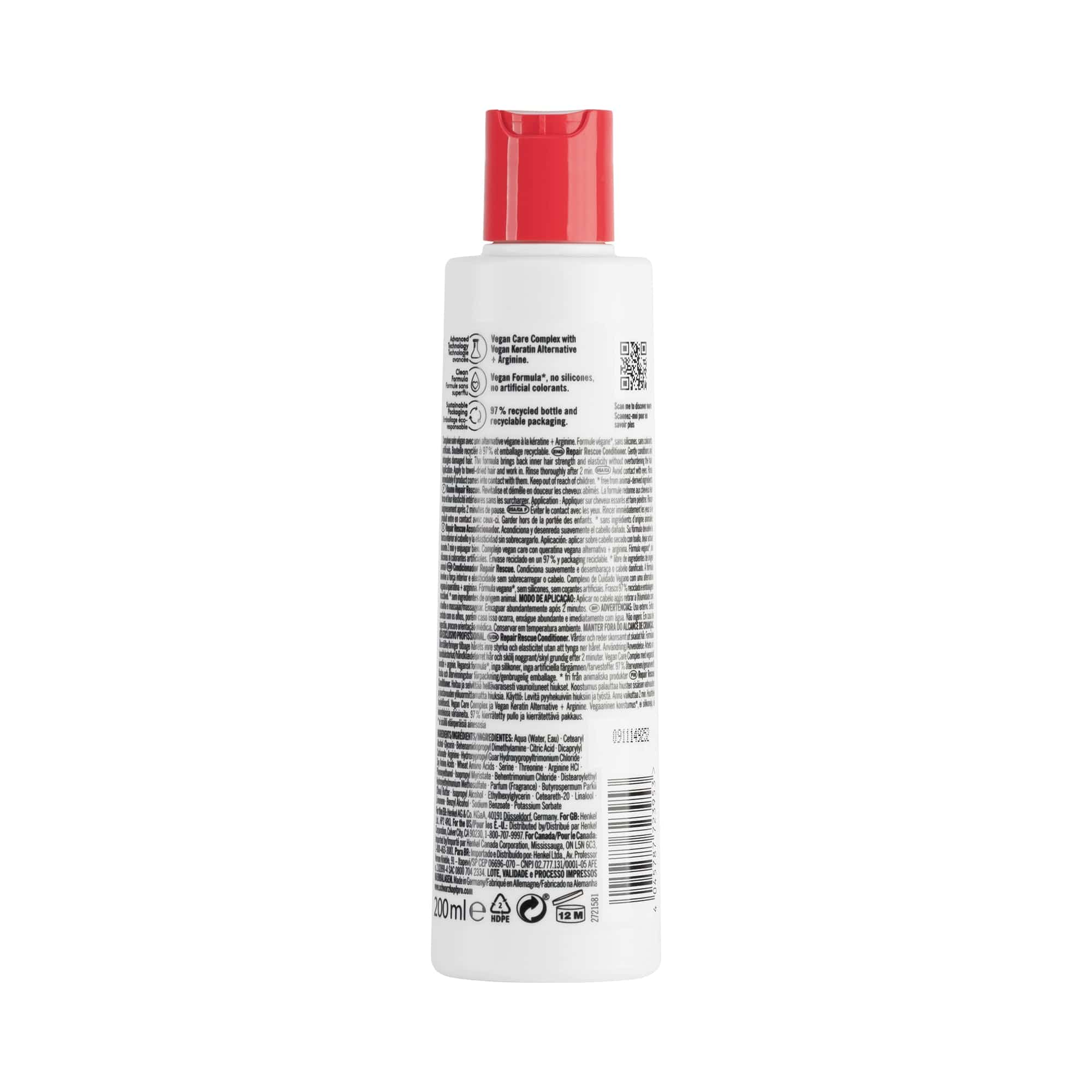 BC Bonacure Conditioners Bonacure Repair Rescue Acondicionador 200ml Roberta Beauty Club Tienda Online Productos de Peluqueria