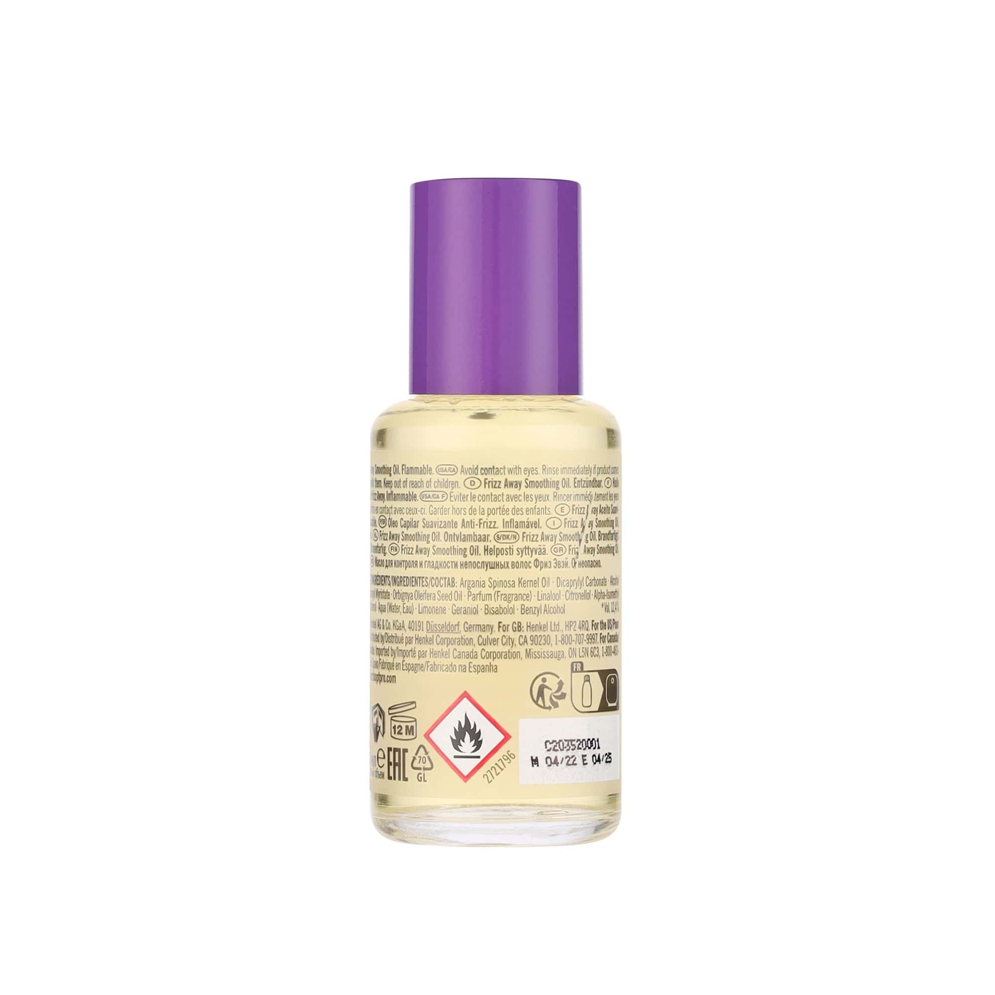 BC Bonacure Hair Care Bonacure Frizz Away Aceite Suavizante 50ml Roberta Beauty Club Tienda Online Productos de Peluqueria