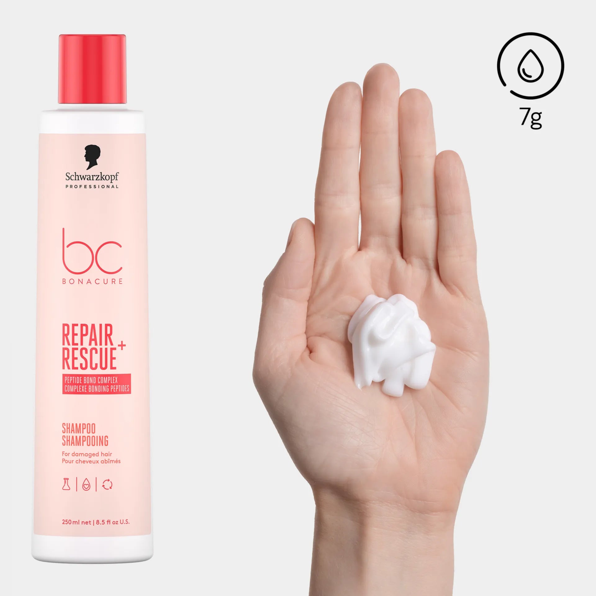 BC Bonacure Shampoo Bonacure Repair Rescue Champú 250ml Roberta Beauty Club Tienda Online Productos de Peluqueria