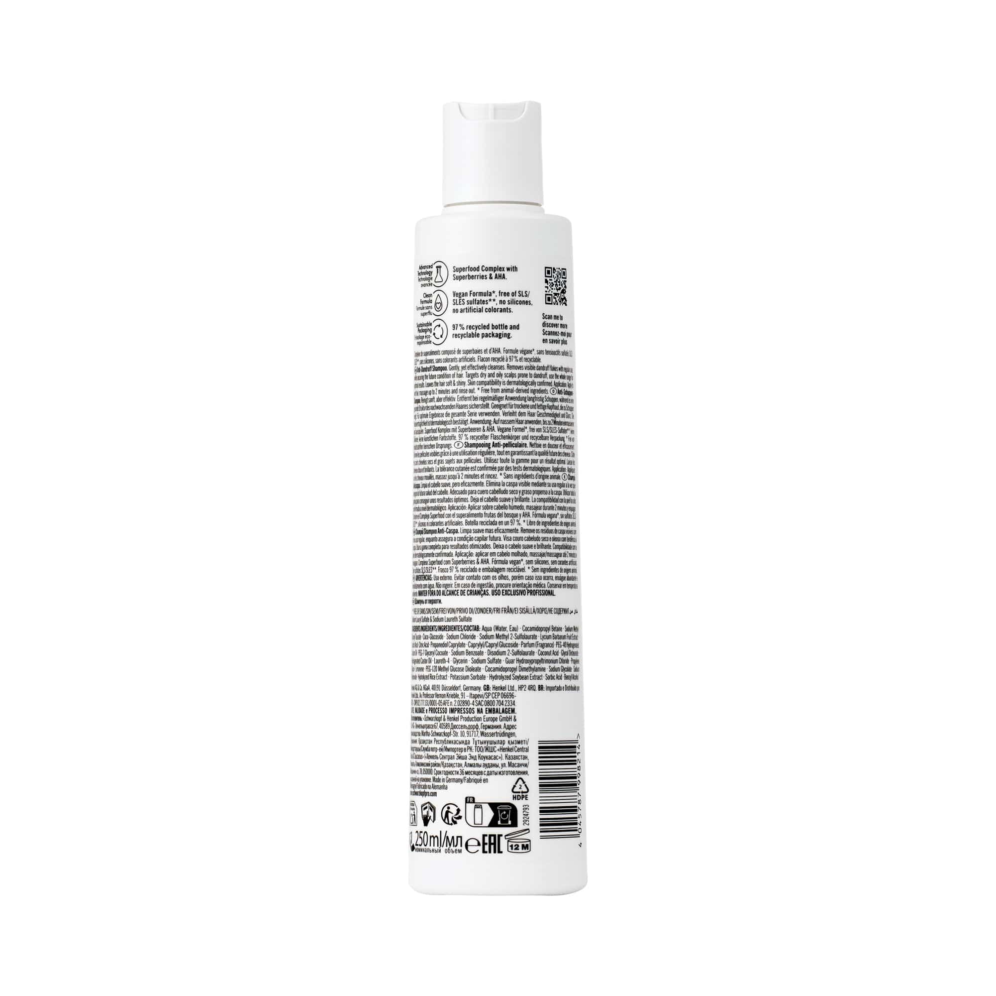 BC Bonacure Shampoo Bonacure Scalp Genesis Champú Anticaspa 250ml Roberta Beauty Club Tienda Online Productos de Peluqueria
