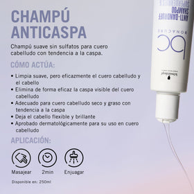 BC Bonacure Shampoo Bonacure Scalp Genesis Champú Anticaspa 250ml Roberta Beauty Club Tienda Online Productos de Peluqueria