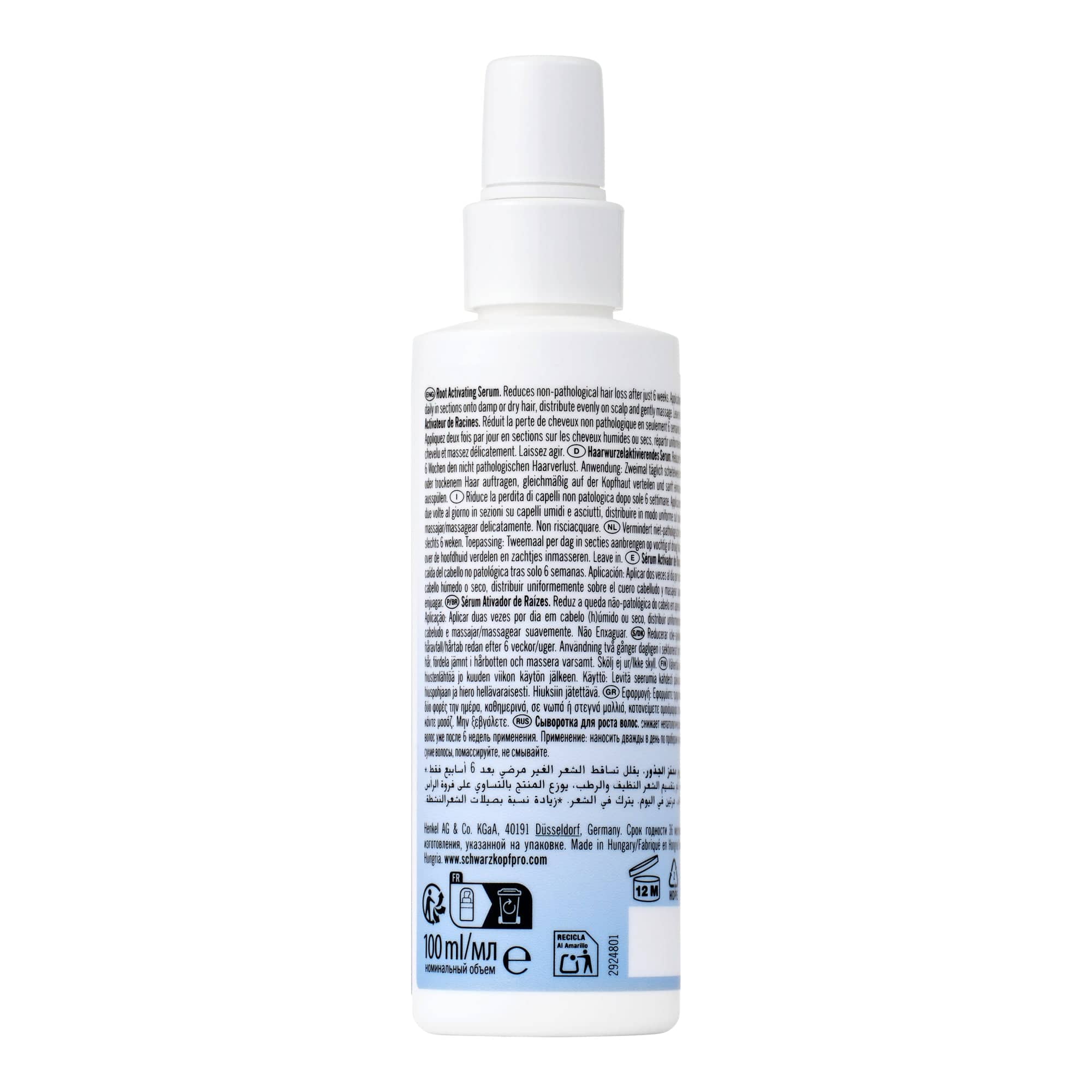 BC Bonacure Tratamiento Bonacure Scalp Genesis Sérum Activador de Raíces 100ml Roberta Beauty Club Tienda Online Productos de Peluqueria