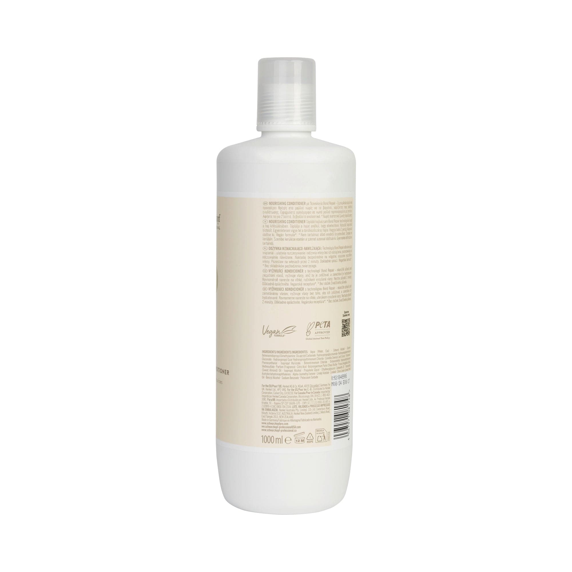 BlondMe Acondicionador Acondicionador Nutritivo Bond Repair de BLONDME 1000ml Roberta Beauty Club Tienda Online Productos de Peluqueria