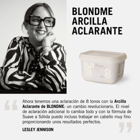 Blondme Decolorante BLONDME Arcilla Aclarante 350g Roberta Beauty Club Tienda Online Productos de Peluqueria