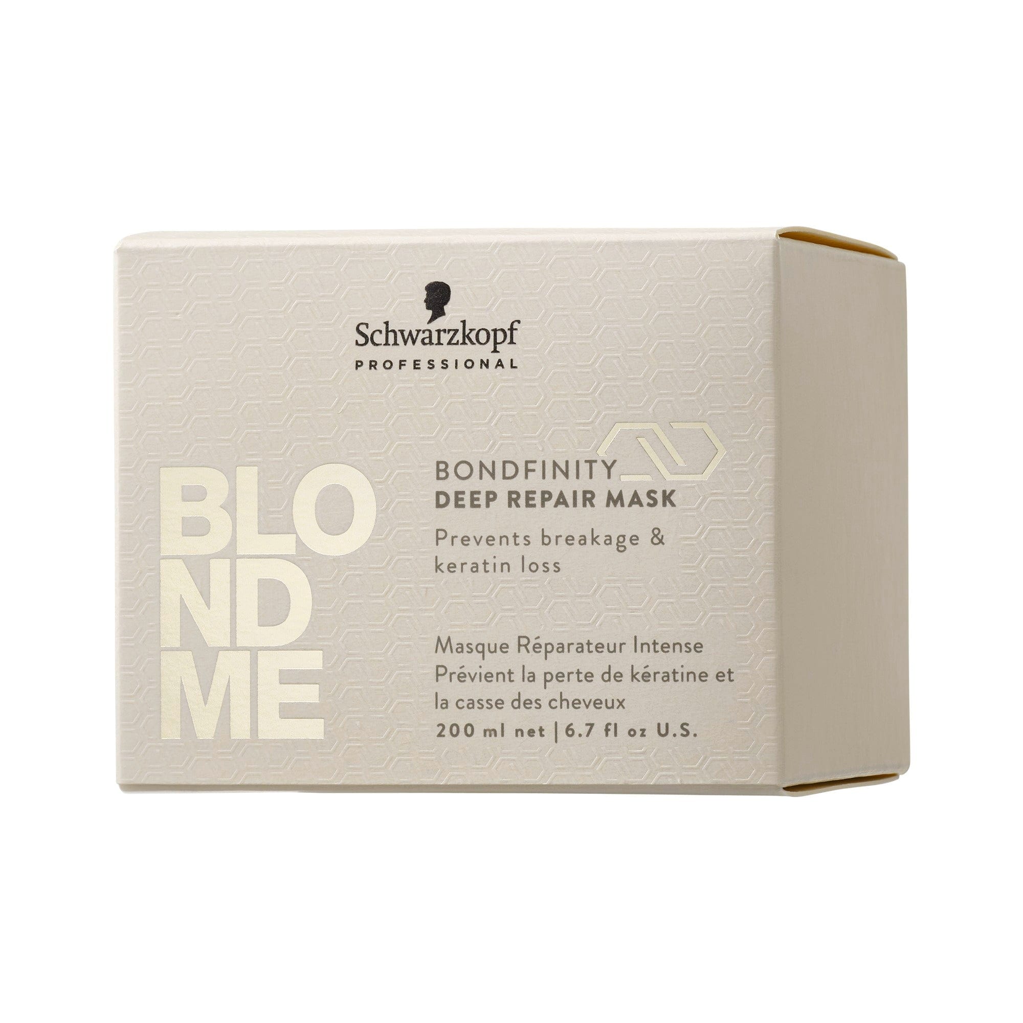 BlondMe Mascarilla Capilar Tratamiento Reparador Intensivo Bondfinity de BLONDME 200ml Roberta Beauty Club Tienda Online Productos de Peluqueria