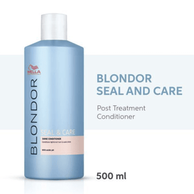 Blondor Acondicionador Wella BLONDOR SEAL & CARE CONDITIONER 500ml Roberta Beauty Club Tienda Online Productos de Peluqueria