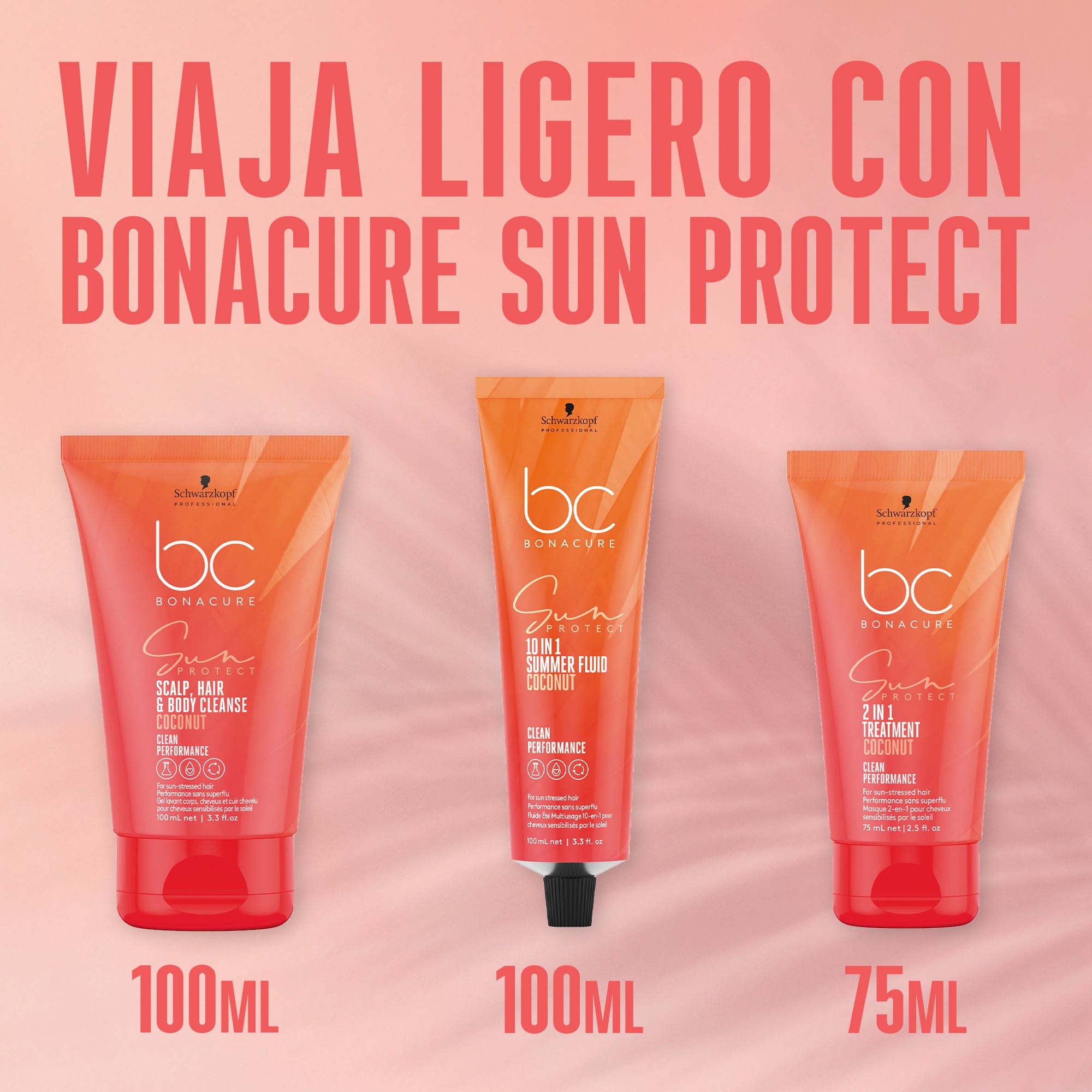 Bonacure Champú Bonacure Sun Protect Fluido de Verano 10en1 100ml Roberta Beauty Club Tienda Online Productos de Peluqueria