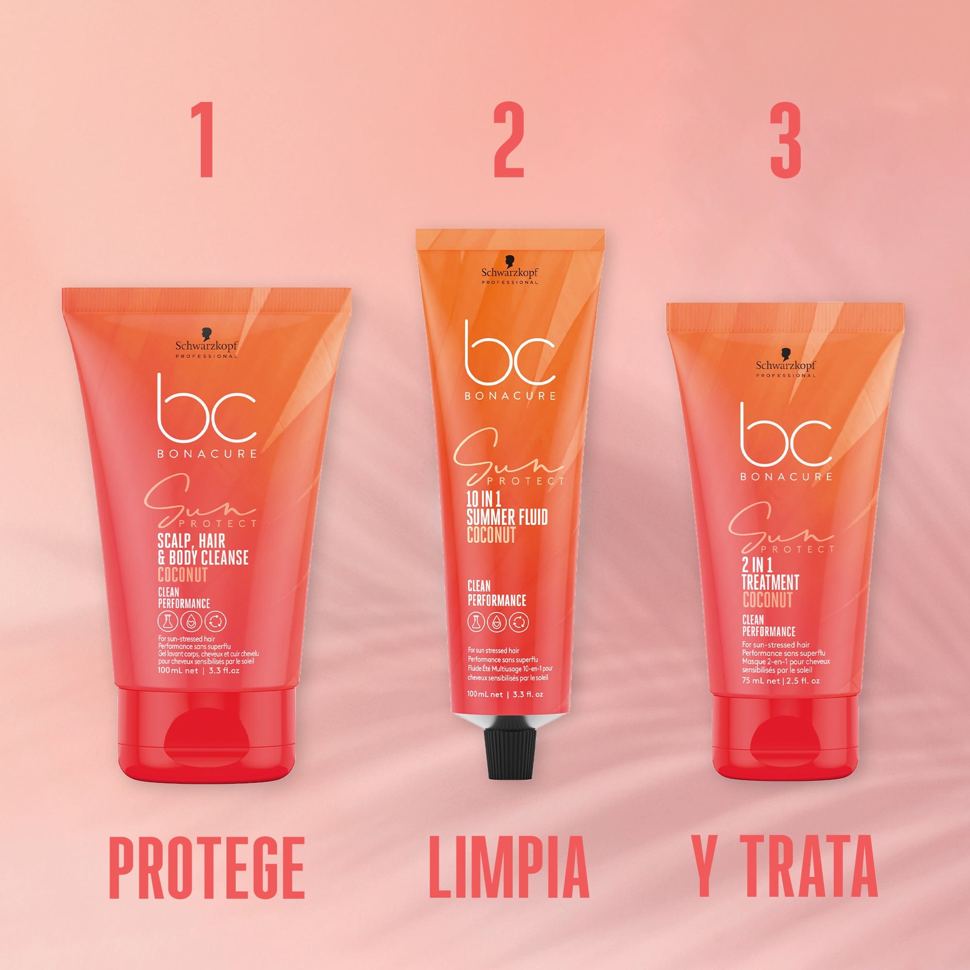 Bonacure Tratamiento Bonacure Sun Protect Tratamiento 2en1 150ml Roberta Beauty Club Tienda Online Productos de Peluqueria