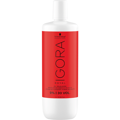 Igora Oxigenada IGORA ROYAL Loción Activadora a base de Aceite 9% / 30 Vol. 1000ml Roberta Beauty Club Tienda Online Productos de Peluqueria
