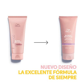 Invigo Acondicionador Wella Invigo - Acondicionador BLONDE RECHARGE cabello rubio 200 ml Roberta Beauty Club Tienda Online Productos de Peluqueria